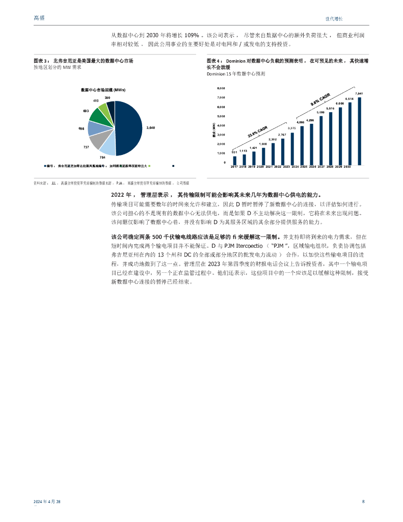 高盛：2024人工智能、数据中心和即将到来的美国电力需求激增报告_第8页
