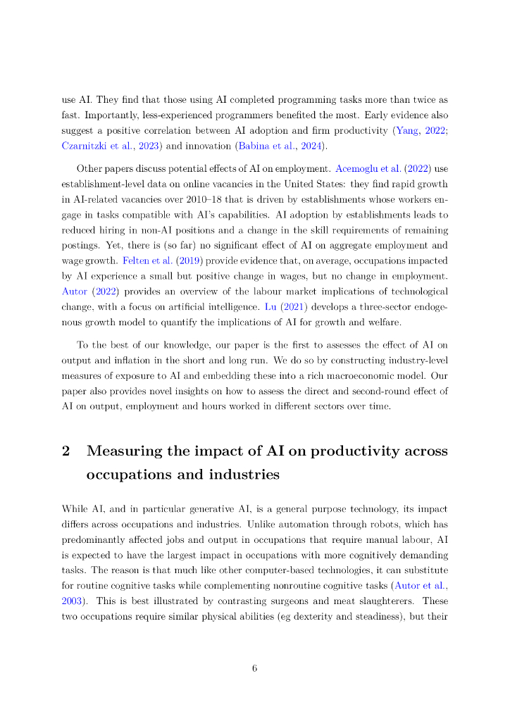 国际清算银行：2024人工智能对产出和通货膨胀的影响报告（英文版）_第9页