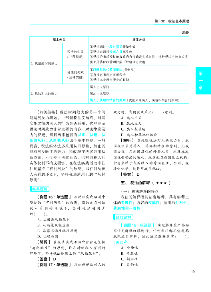 2020年税务师职业资格考试应试指导及全真模拟测试 税法（Ⅰ）_第7页