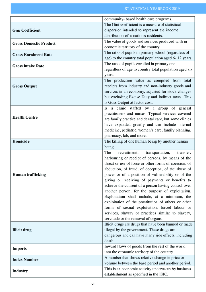 卢旺达统计年鉴2019（英文版）_第10页