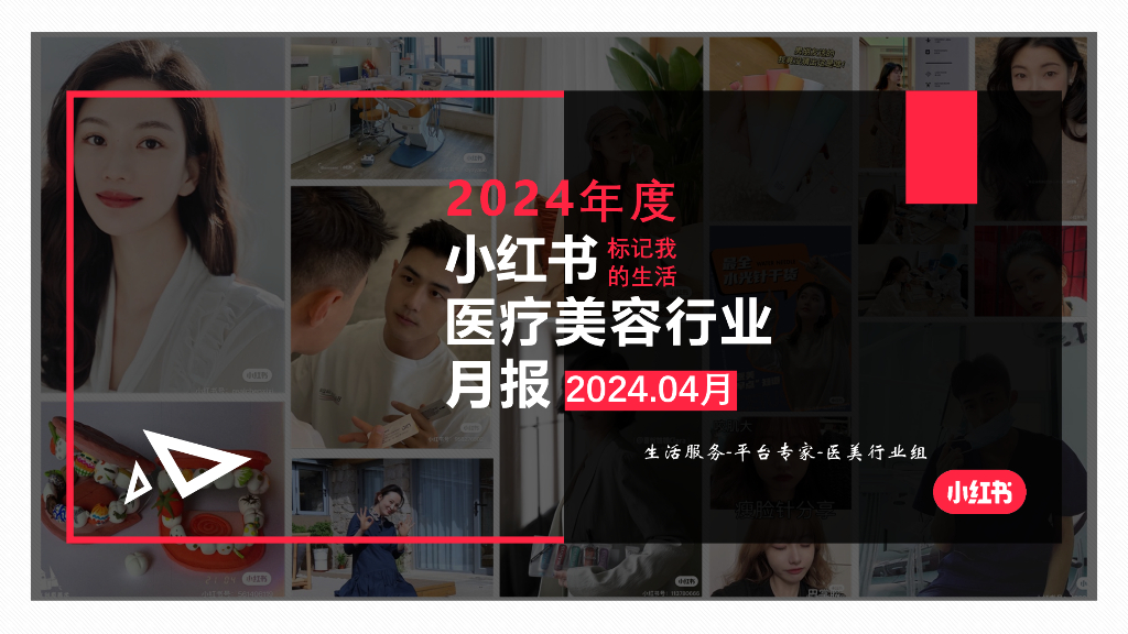 小红书：医疗美容行业月报（2024年4月）