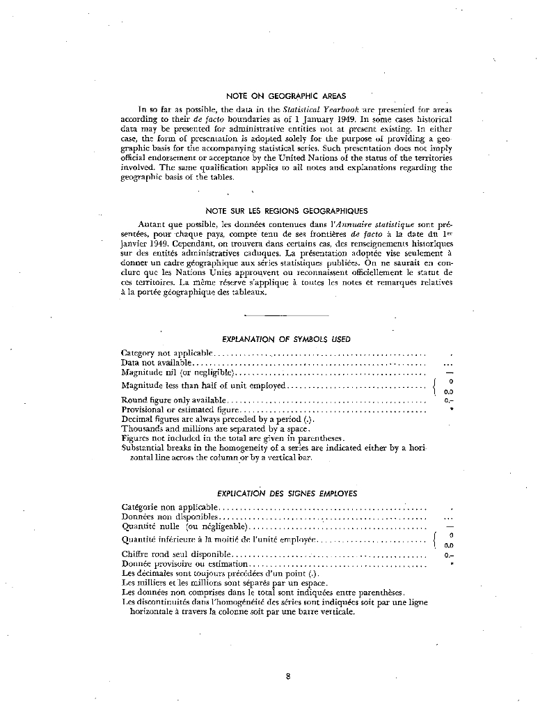 联合国统计年鉴1948（第1期）（英文版）_第10页