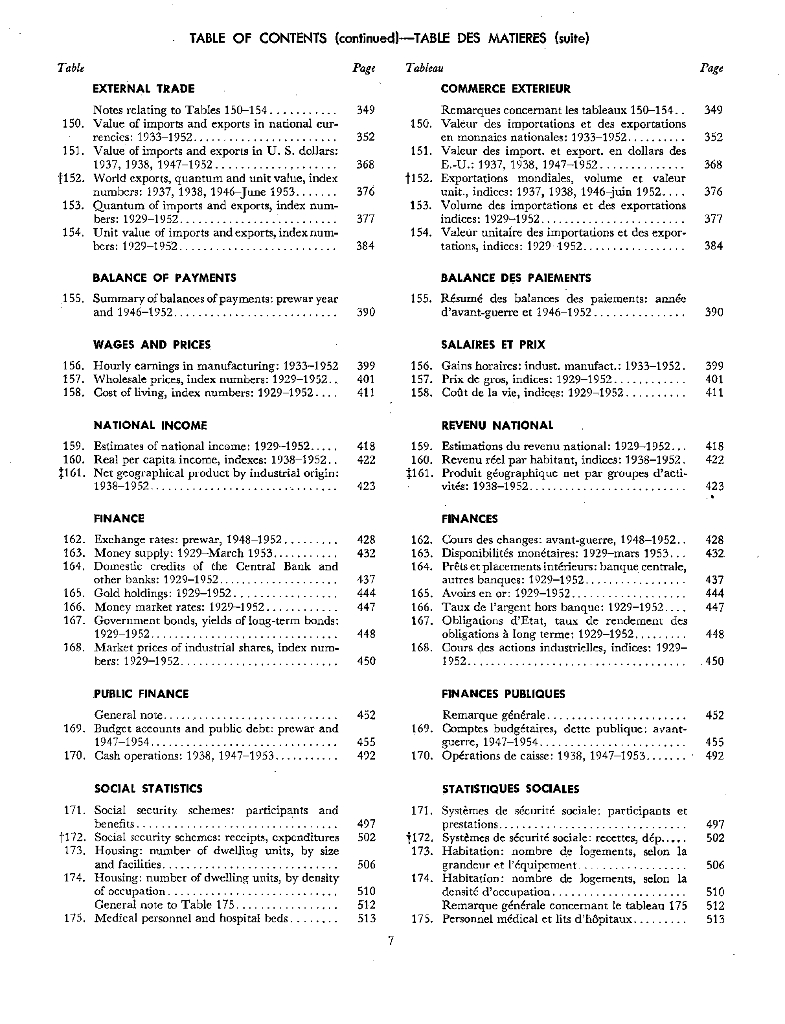 联合国统计年鉴1953（第5期）（英文版）_第7页