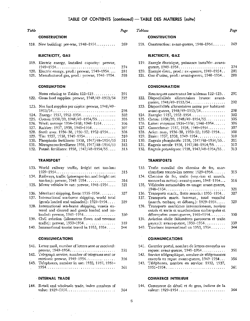 联合国统计年鉴1955（第7期）（英文版）_第7页