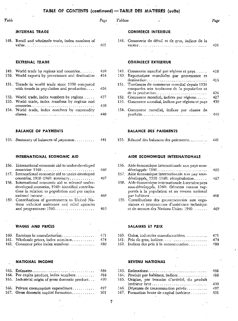 联合国统计年鉴1961（第13期）（英文版）_第7页