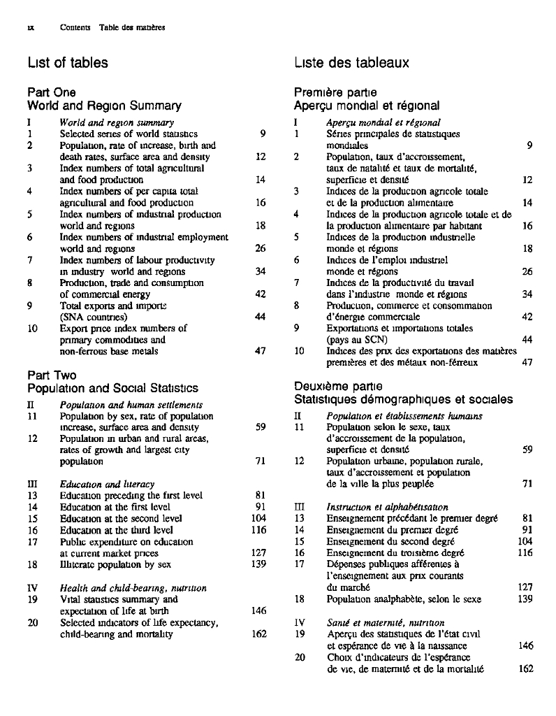 联合国统计年鉴1990-91（第38期）（英文版）_第9页
