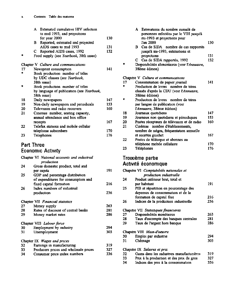 联合国统计年鉴1992（第39期）（英文版）_第10页