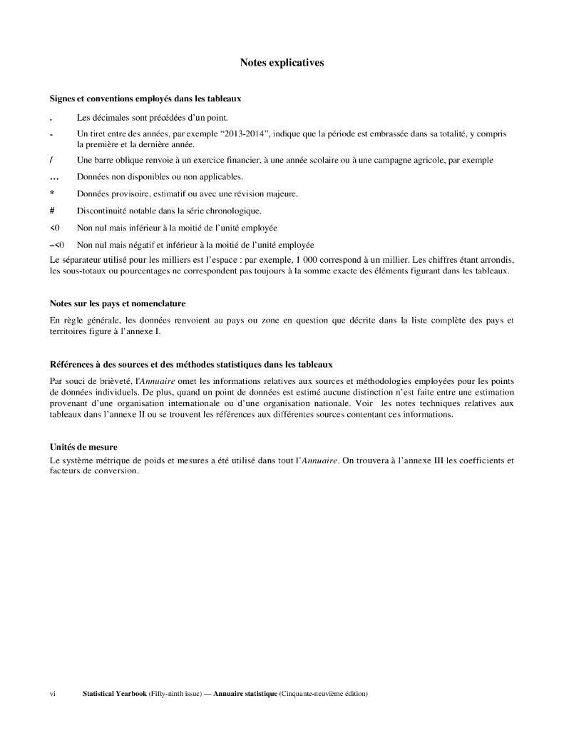 联合国统计年鉴2016（第59期）（英文版）_第6页