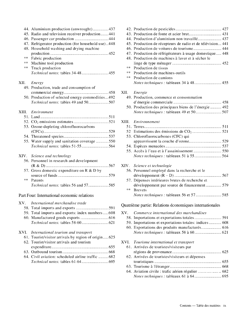 联合国统计年鉴2009（第54期）（英文版）_第7页