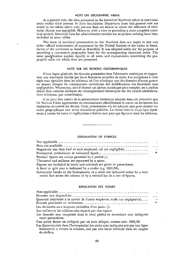 联合国统计年鉴1964（第16期）（英文版）_第10页