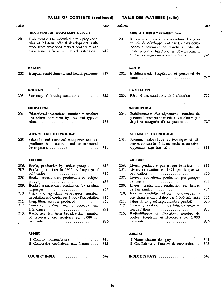 联合国统计年鉴1972（第24期）（英文版）_第10页