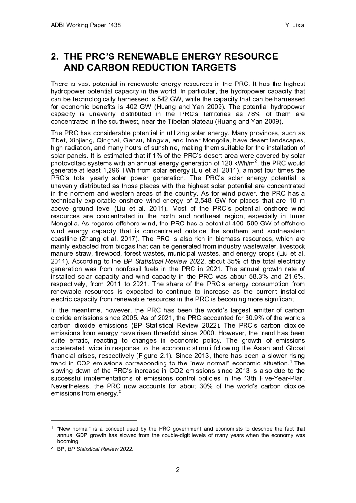 亚洲发展银行：2024可再生能源发展：中国距离实现碳中和还有多远？（英文版）_第6页