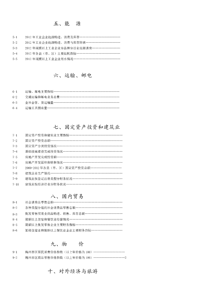 梅州市统计局：梅州统计年鉴2013_第6页