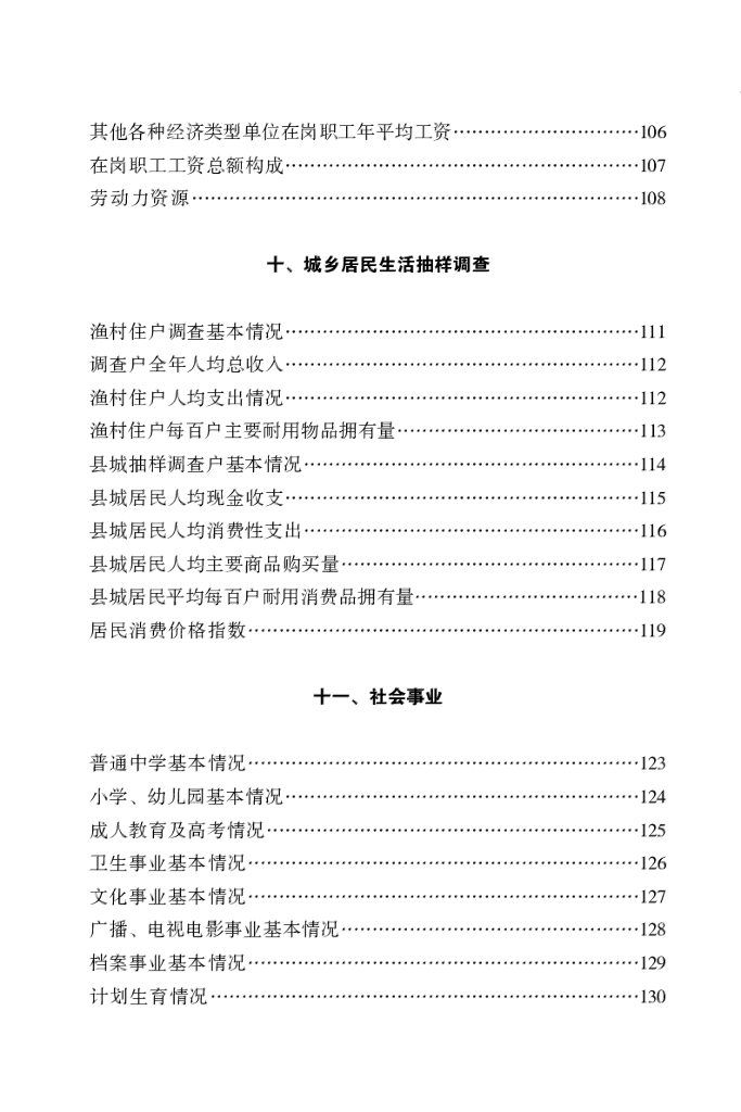 舟山市嵊泗县统计局：嵊泗统计年鉴2017_第9页