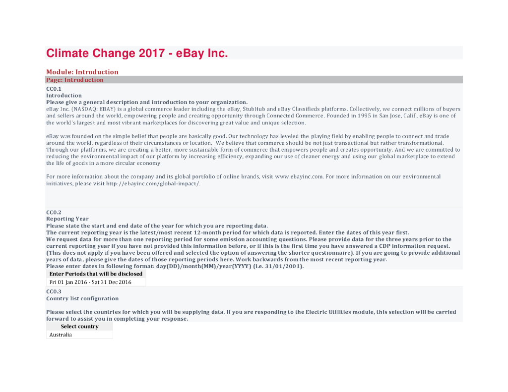 eBay：气候变化报告2017（英文版）