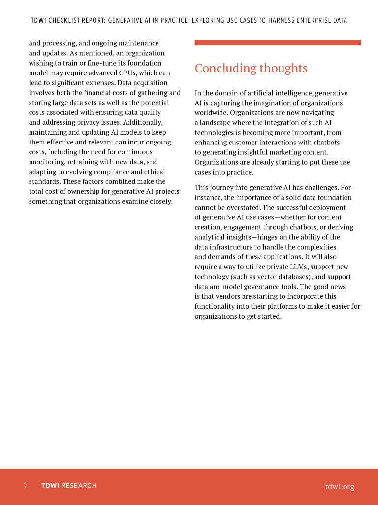 Snowflake：2024实践中的生成式人工智能：探索利用企业数据的用例报告（英文版）_第8页