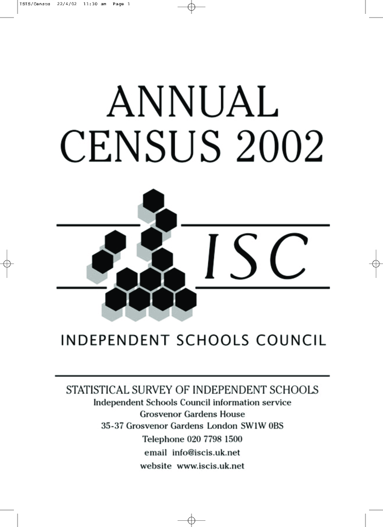 ISC英国私校协会：2002年英国私立学校报告（英文版）