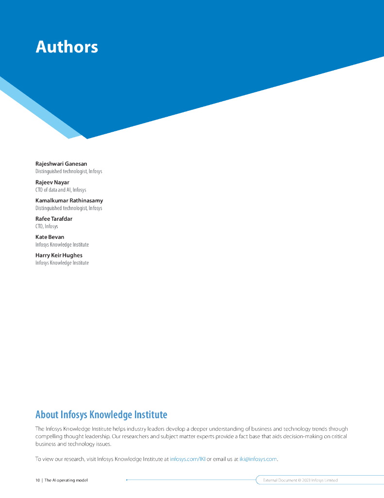 印孚瑟斯（Infosys）：2023技术导航报告：构建人工智能第一组织（英文版）_第9页