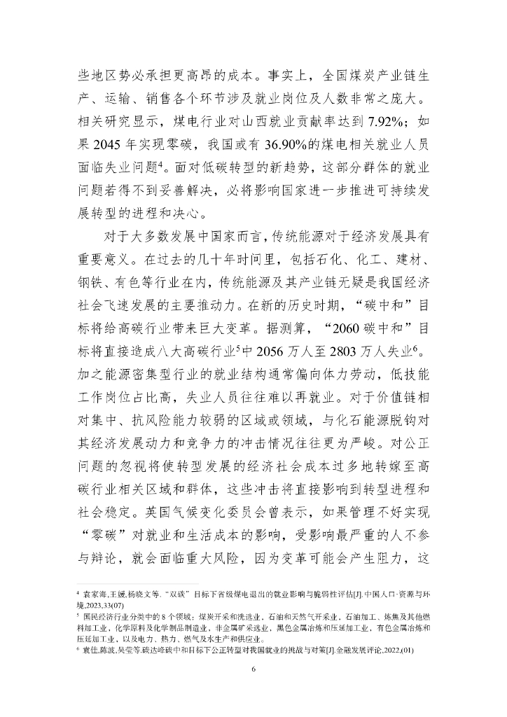 声音：“碳中和”目标下公正转型的经验与启示——专题征文之一（2024年第2期）_第6页