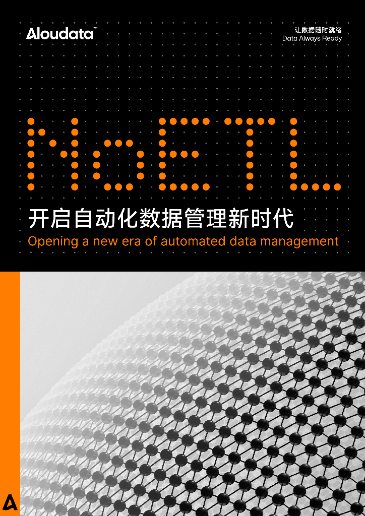 Aloudata：2024年NoETL开启自动化数据管理新时代白皮书