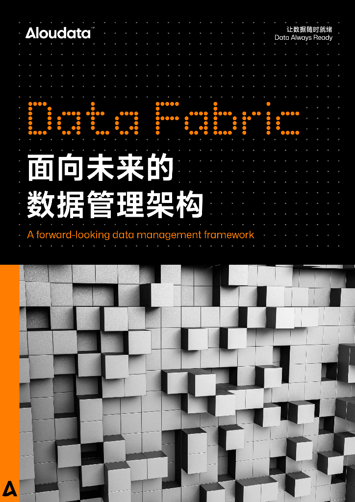 Aloudata：2024年Data Fabric面向未来的数据管理架构白皮书