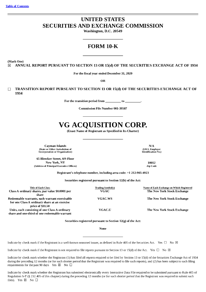 23andMe Holding Co.（ME）2020财年年度报告（英文版）