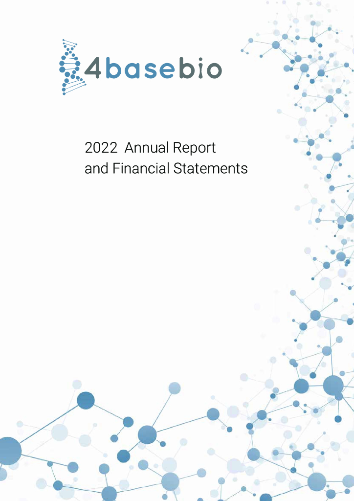 4basebio PLC（4BB）2022财年年度报告（英文版）