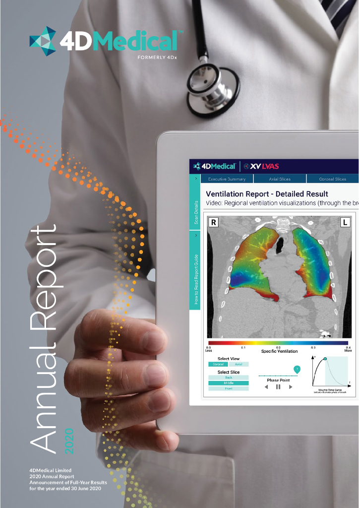 4DMedical（4DX）2020财年年度报告（英文版）