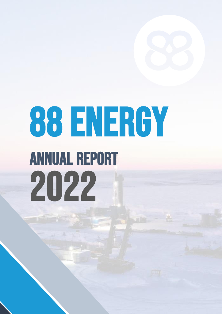 88 Energy Limited（88E）2022财年年度报告（英文版）
