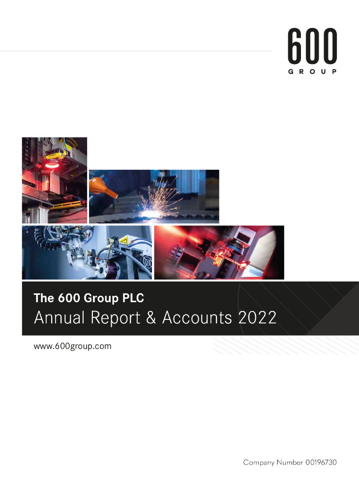 600 Group PLC（SIXH）2022财年年度报告（英文版）