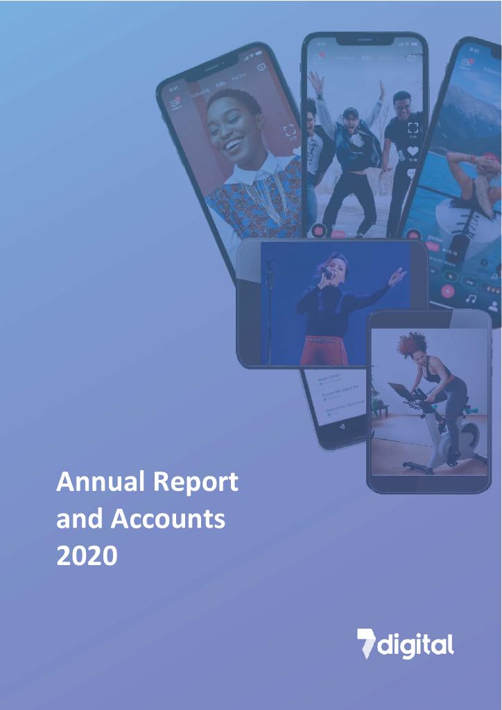 7digital（PLS）2020财年年度报告（英文版）