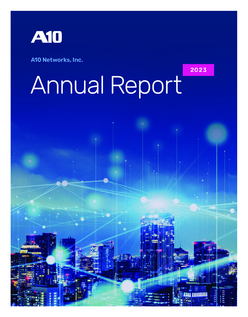A10 Networks Inc（ATEN）2023财年年度报告（英文版）