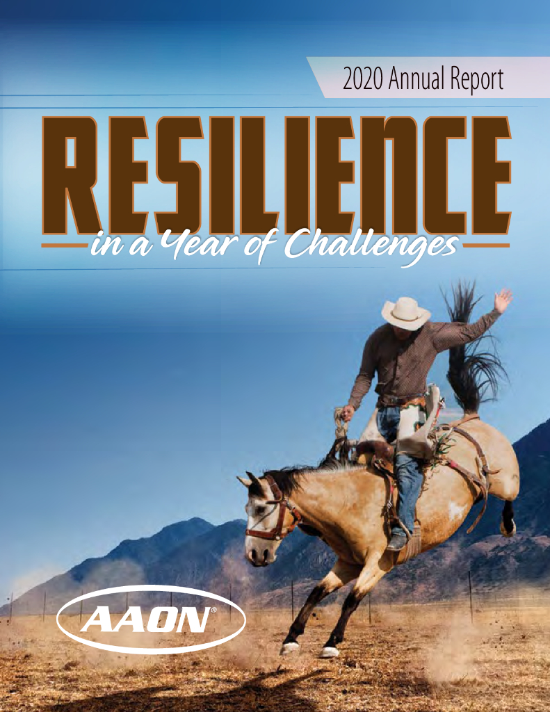 AAON Inc.（AAON）2020财年年度报告（英文版）