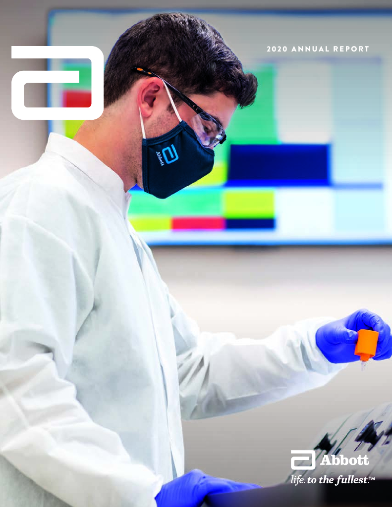 Abbott Laboratories（ABT）2020财年年度报告（英文版）
