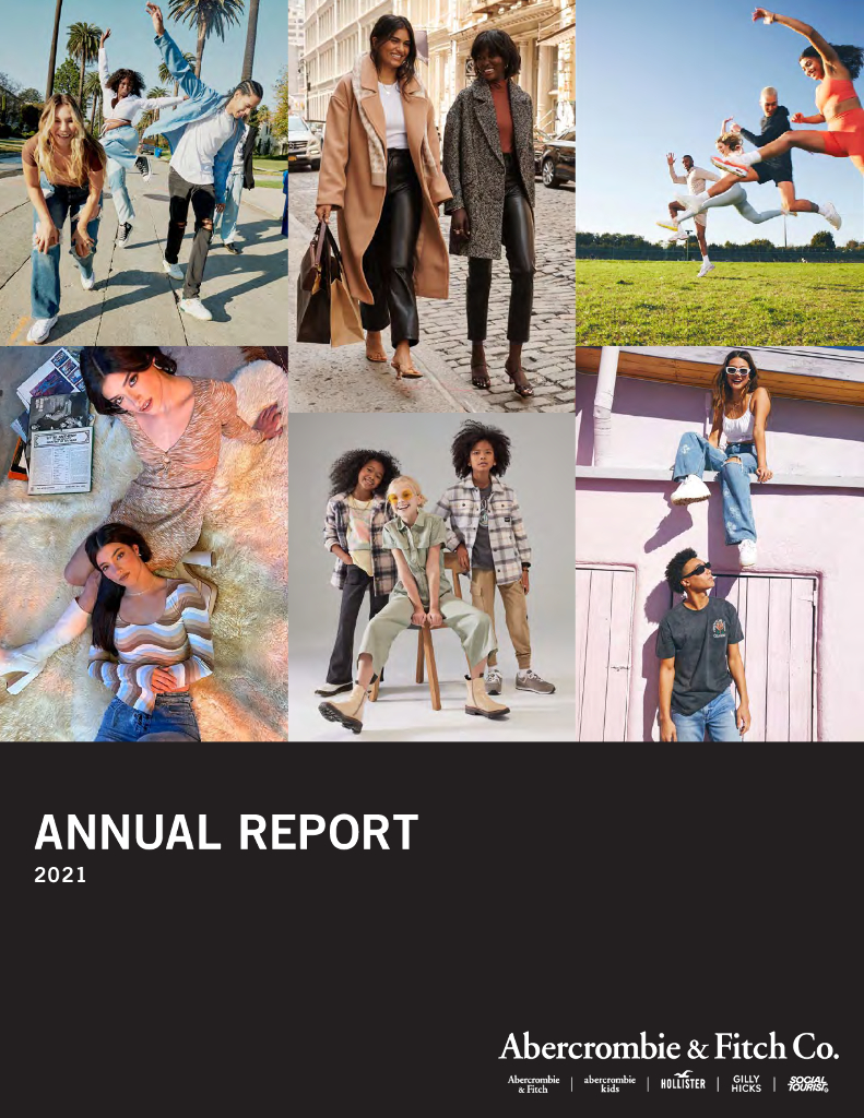 Abercrombie & Fitch（ANF）2021财年年度报告（英文版）