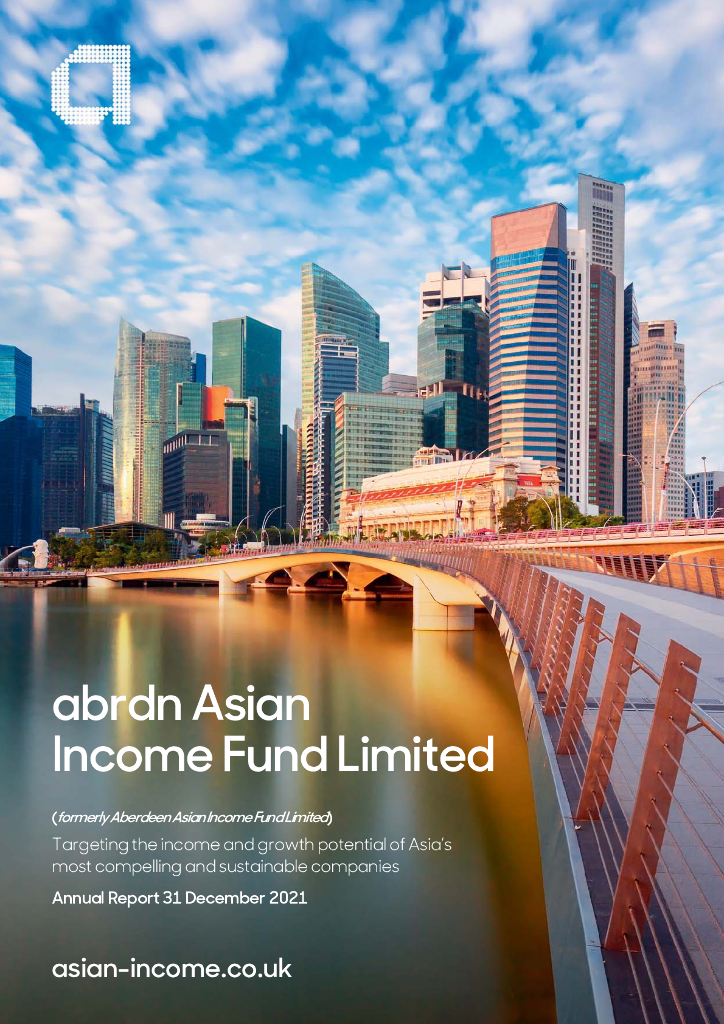 Aberdeen Asian Income Fund Limited（AAIF）2021财年年度报告（英文版）