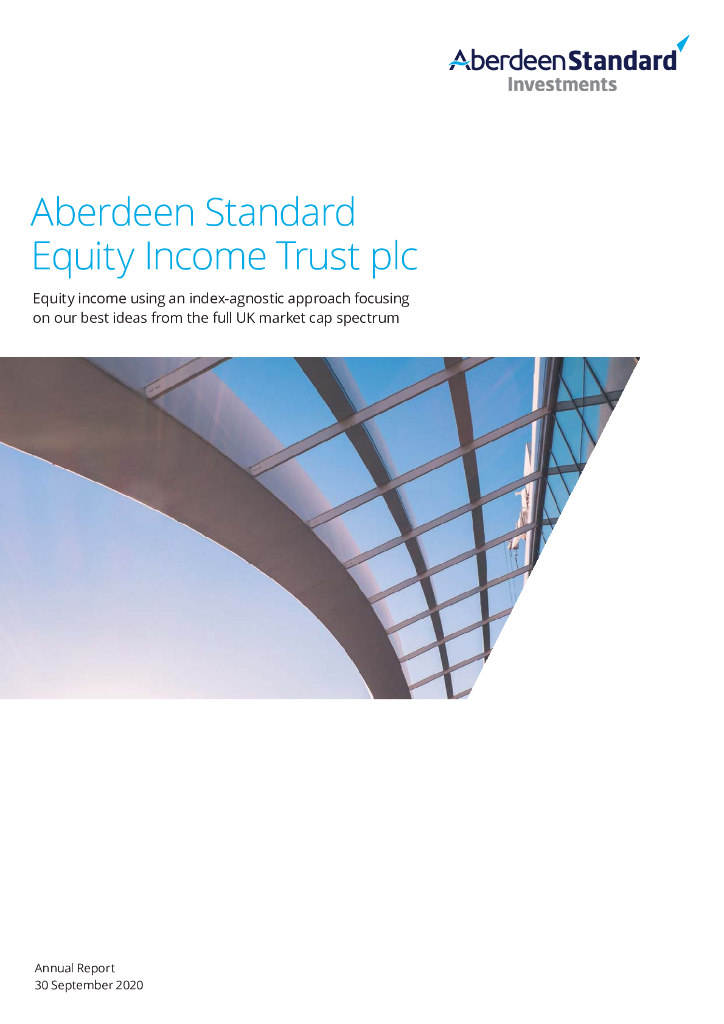 Aberdeen Standard Eqty Incm Trst PLC（ASEI）2020财年年度报告（英文版）