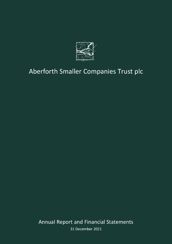 Aberforth Smaller Companies Trust plc（ASL）2021财年年度报告（英文版）