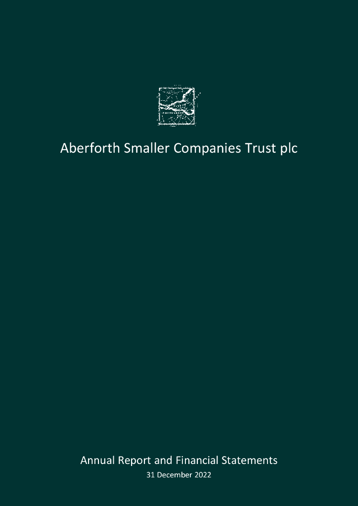 Aberforth Smaller Companies Trust plc（ASL）2022财年年度报告（英文版）