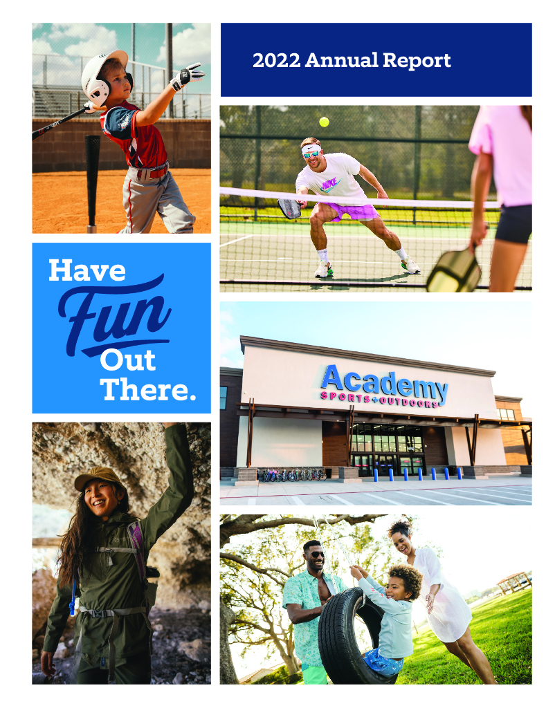 Academy Sports + Outdoors（ASO）2022财年年度报告（英文版）