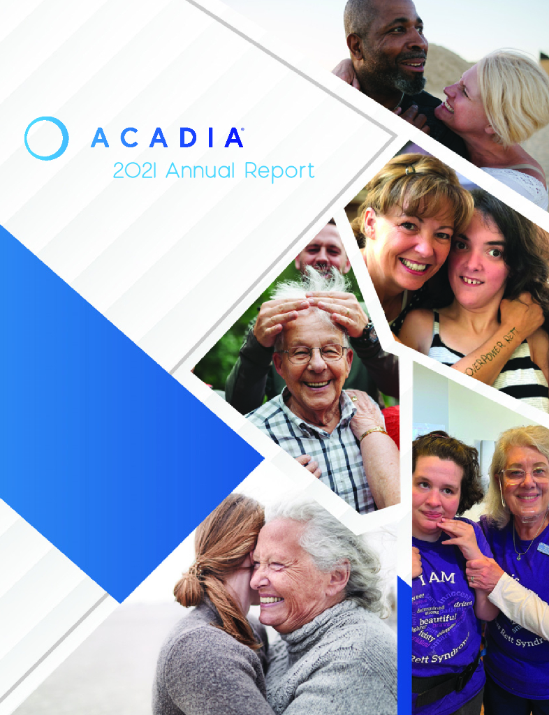 ACADIA Pharmaceuticals（ACAD）2021财年年度报告（英文版）