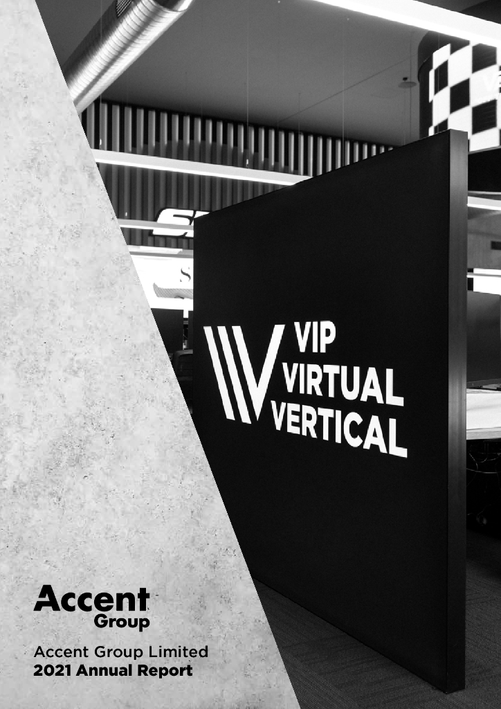 Accent Group Limited（AX1）2021财年年度报告（英文版）