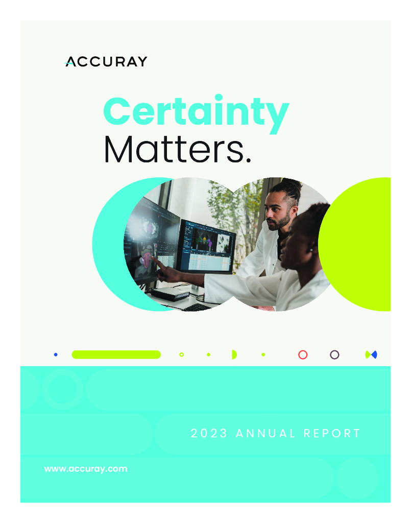 Accuray Incorporated（ARAY）2023财年年度报告（英文版）