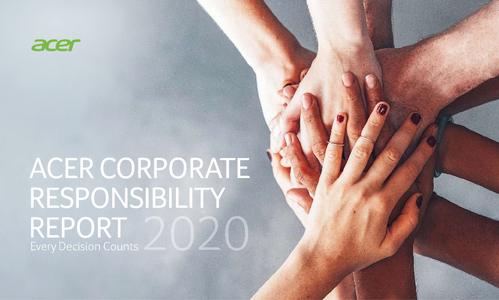 Acer Incorporated 2020年社会责任报告（英文版）