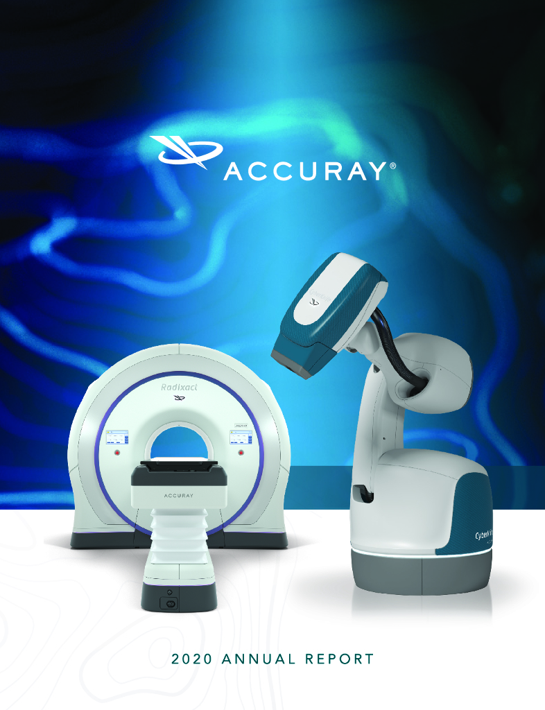Accuray Incorporated（ARAY）2020财年年度报告（英文版）