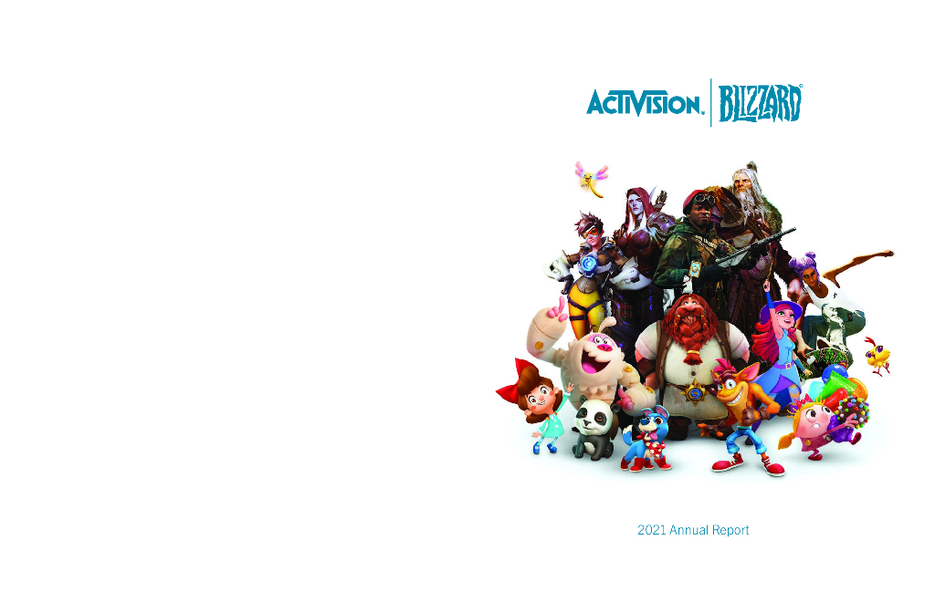 Activision Blizzard Inc.（ATVI）2021财年年度报告（英文版）