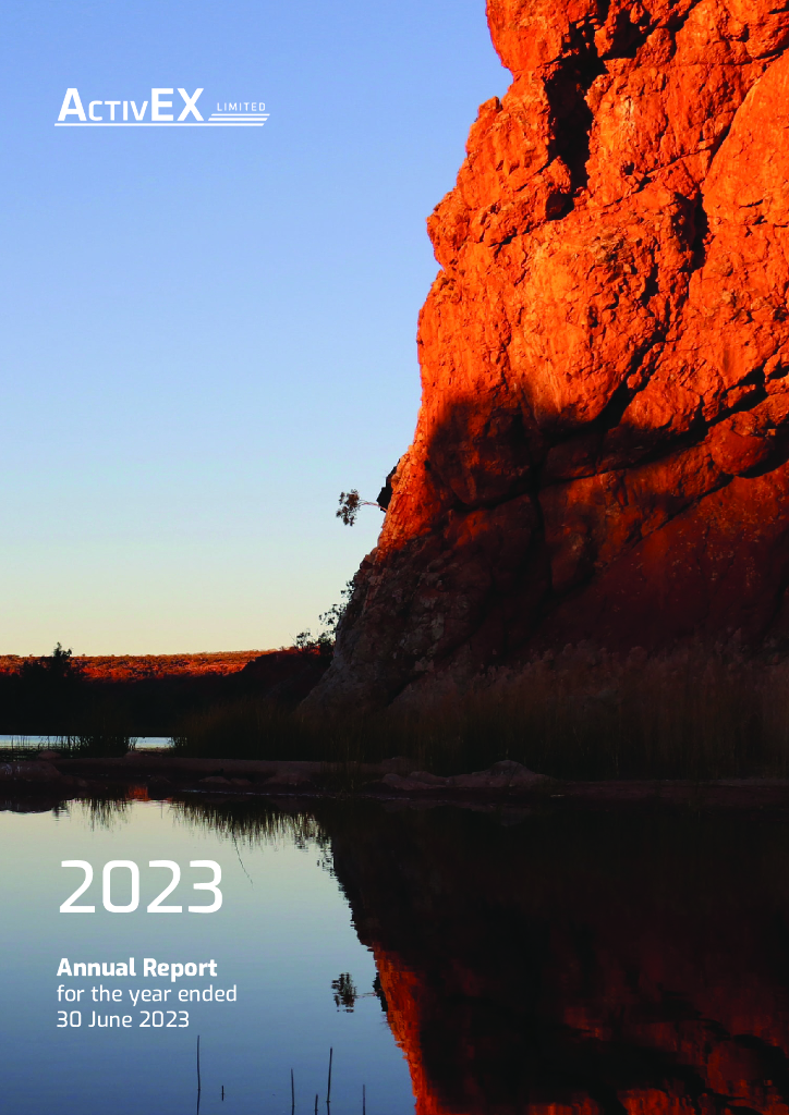 ActivEX Limited（AIV）2023财年年度报告（英文版）