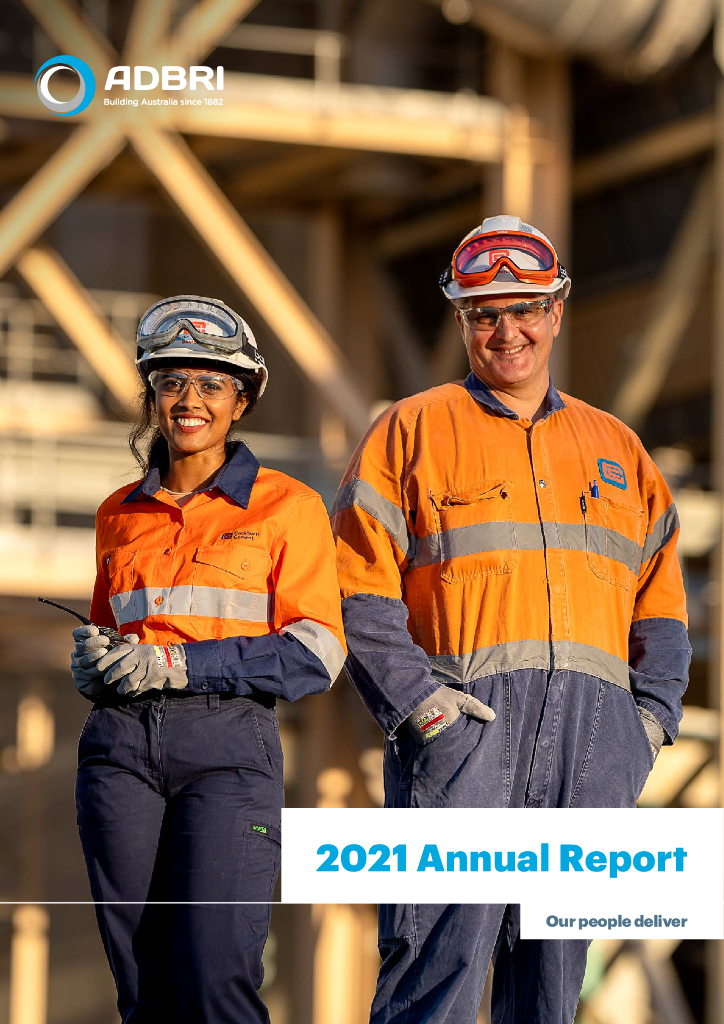 Adelaide Brighton Limited（ABC）2021财年年度报告（英文版）