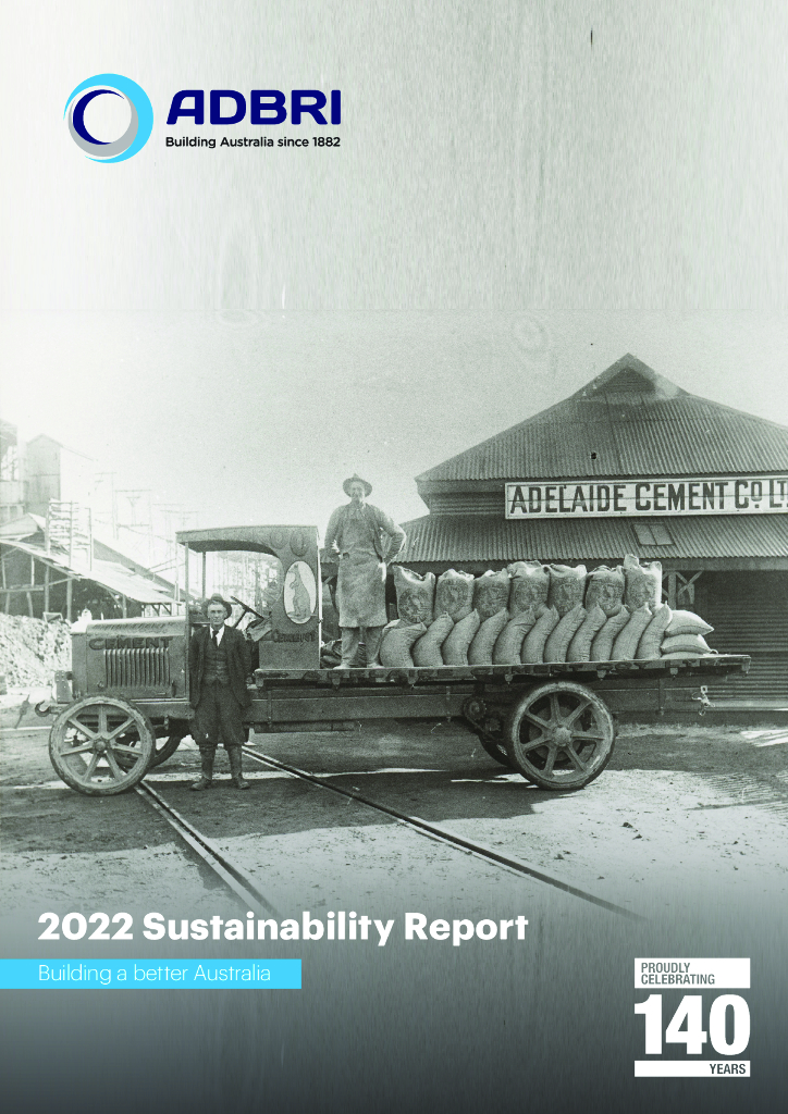 Adelaide Brighton Limited（ABC）2022年可持续发展报告（英文版）