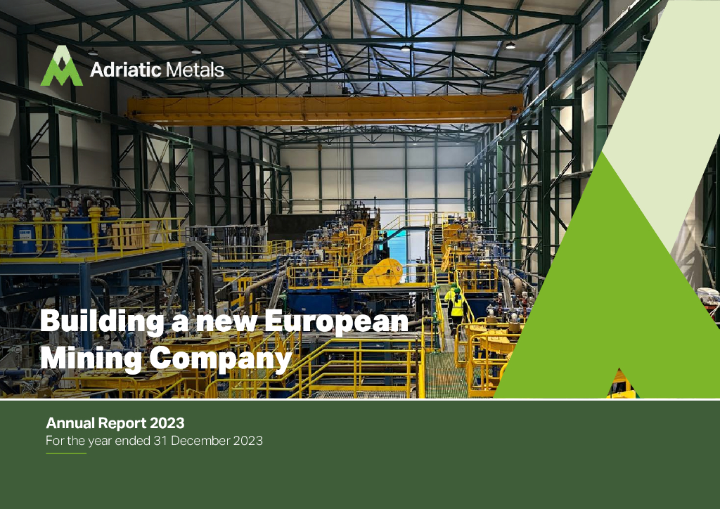 Adriatic Metals（ADMLF）2023财年年度报告（英文版）